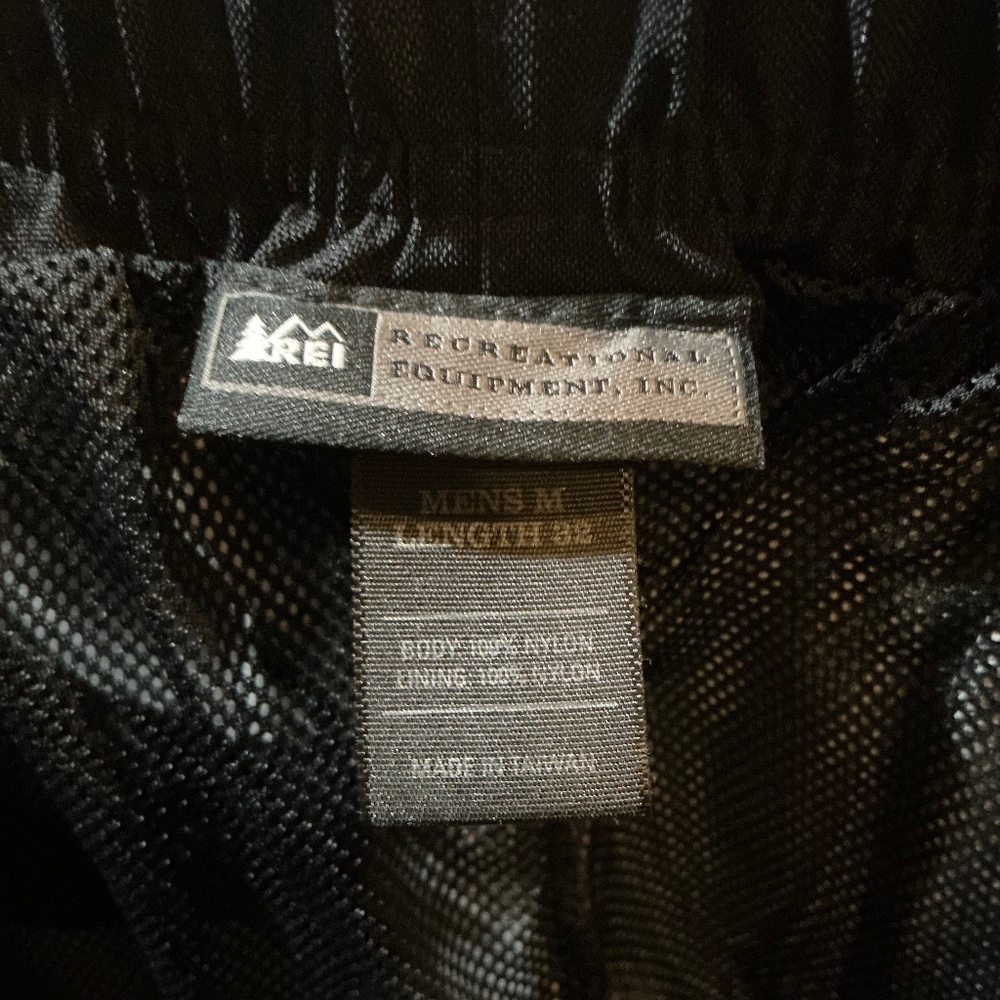 REI Men’s Outer Nylon Zip Snow/Wet Pants